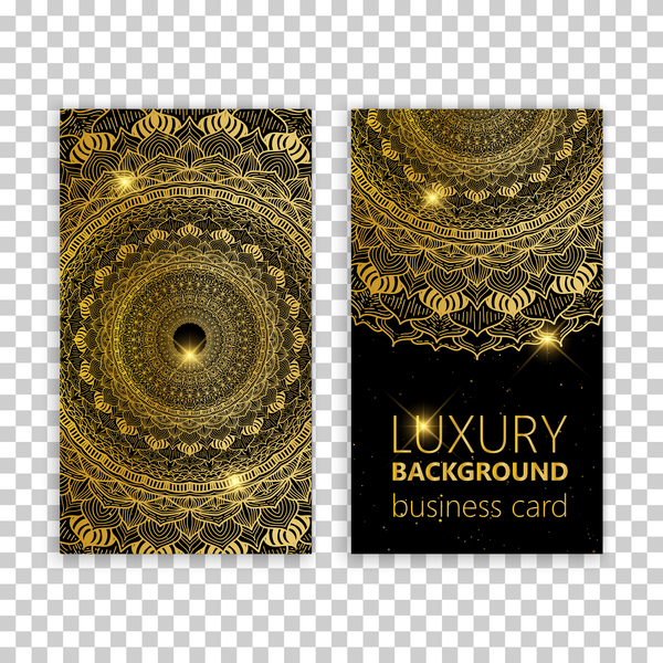 ornament Luxus Karte 