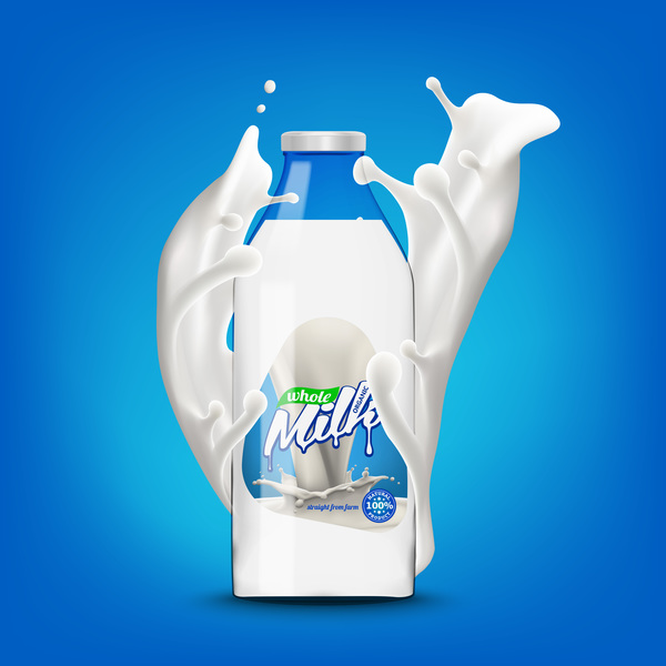 stänkvatten mjölk flaska 