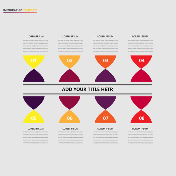 minimalistic infographic design  