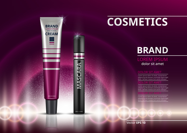 Werbung poster modern Kosmetik 