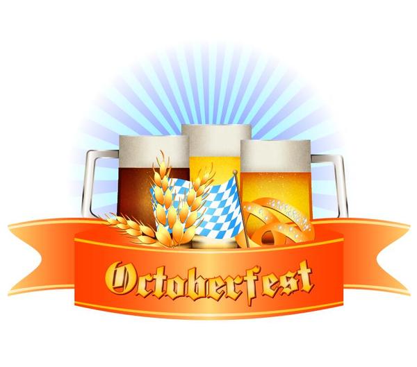 Oktoberfest étiquettes 