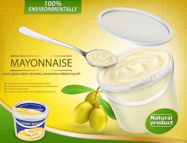 poster olive Mayonnaise 