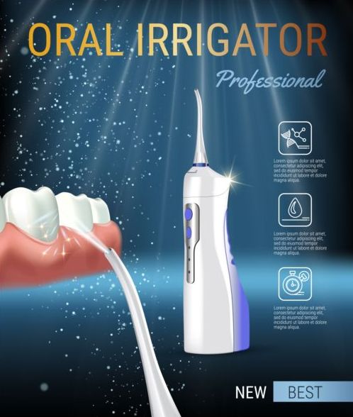 Oral irrigaror advertising 