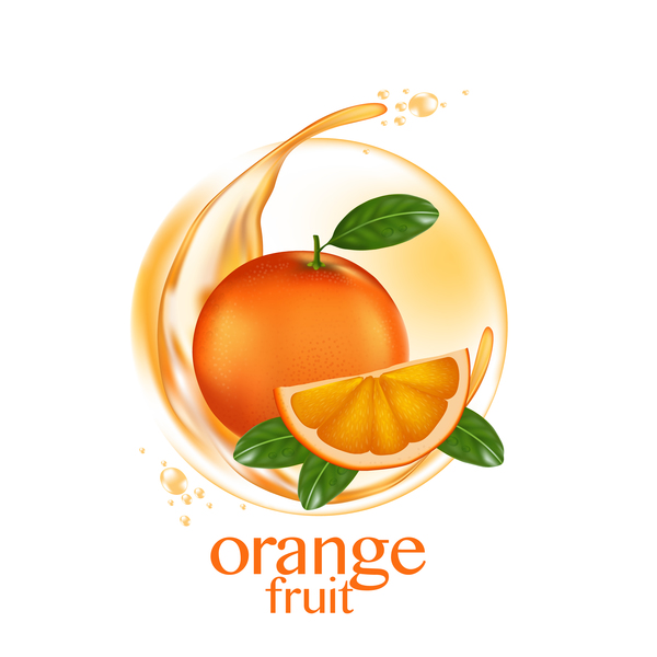 orange frukt 