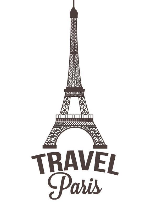 Disegno Vettoriale Della Torre Eiffel Parigi 04 Welovesolo