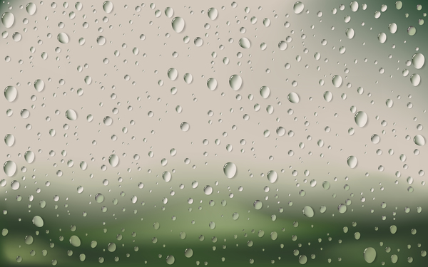 vetro trasparente goccia di pioggia 