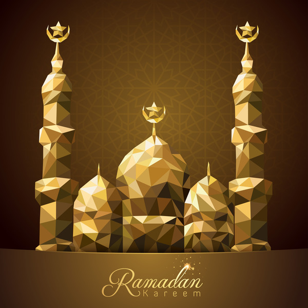 ramadan kareem Gruß card 