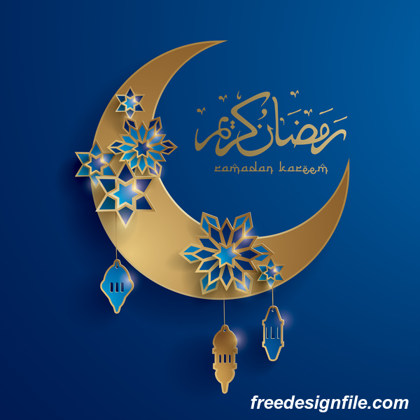 stjärniga ramadan månen dekorativa 