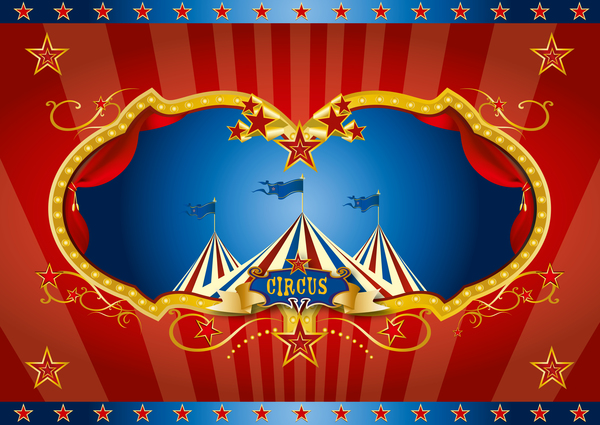 rouge écran de cirque 