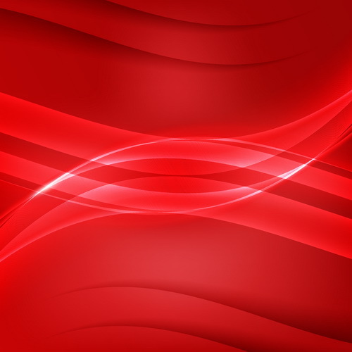 rouge ondulé Abstrait 