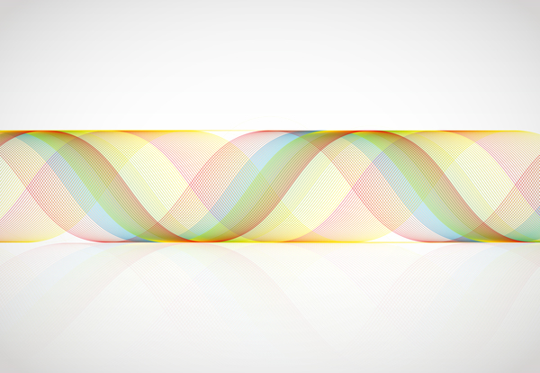 wavy scroll abstract 