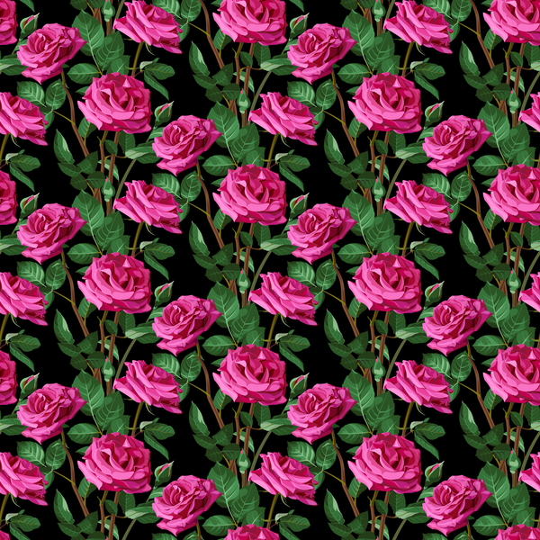 transparente rose pattern 