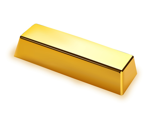 gold glänzend bar 
