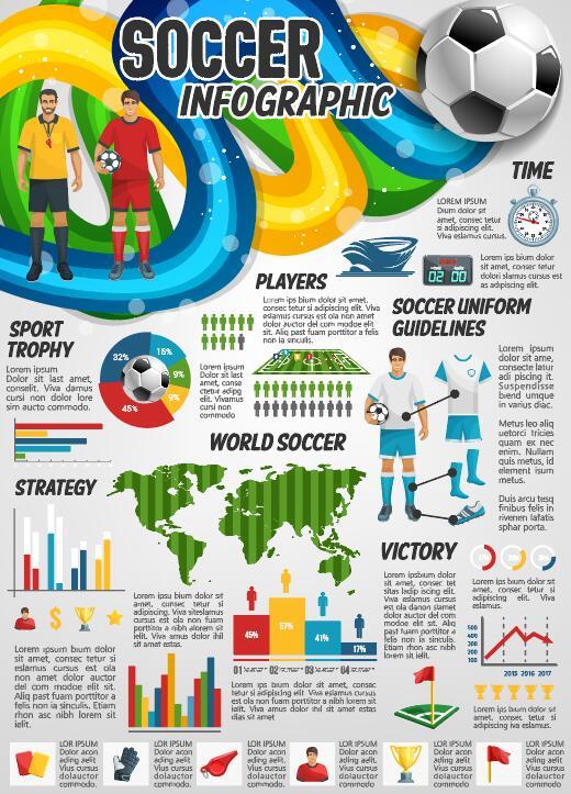 soccer infographie 