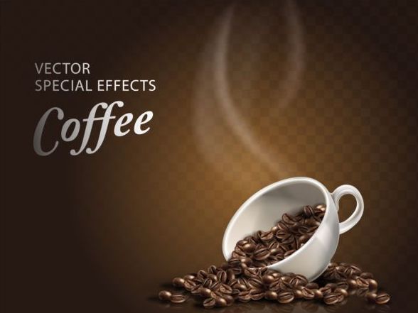 special poster effects coffee 
