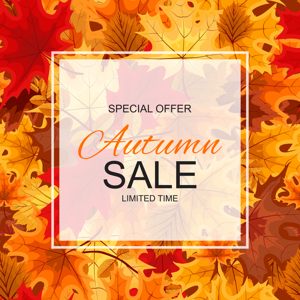 special hösten försäljning erbjuda 