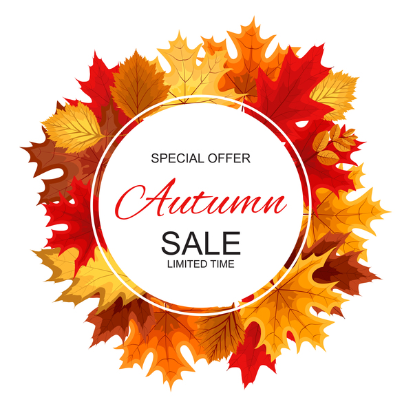special hösten försäljning erbjuda 