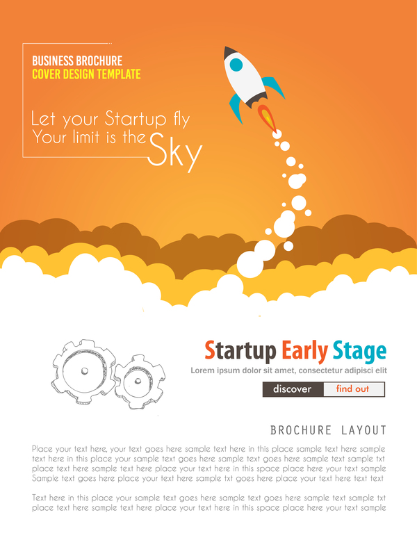 startup modern infgraphic fly 