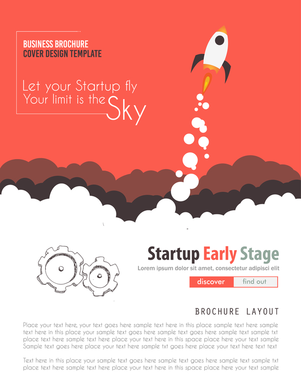 startup modern infgraphic fly 