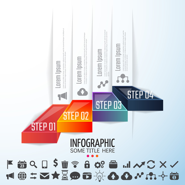 Schritte Infografik  