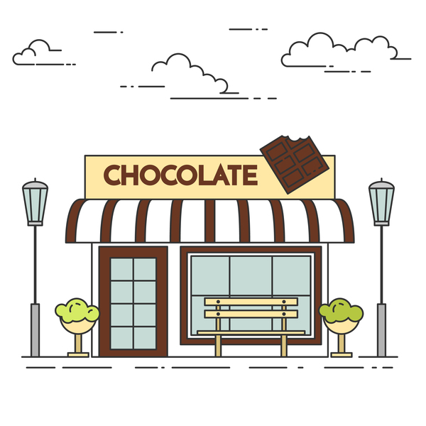 street store choklad  