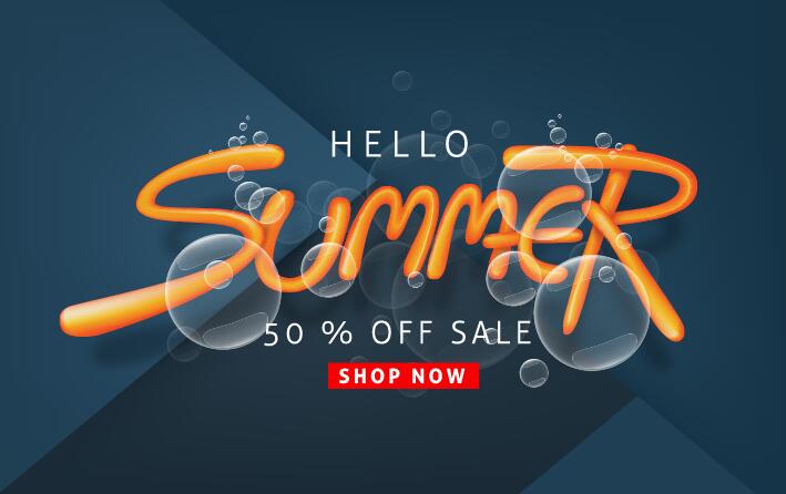 summer sale poster 