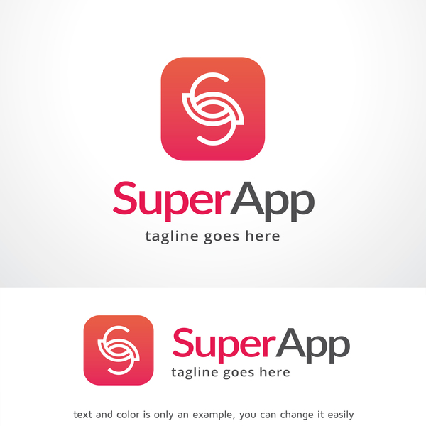 super logotyp app 