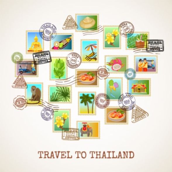、タイ、旅行 