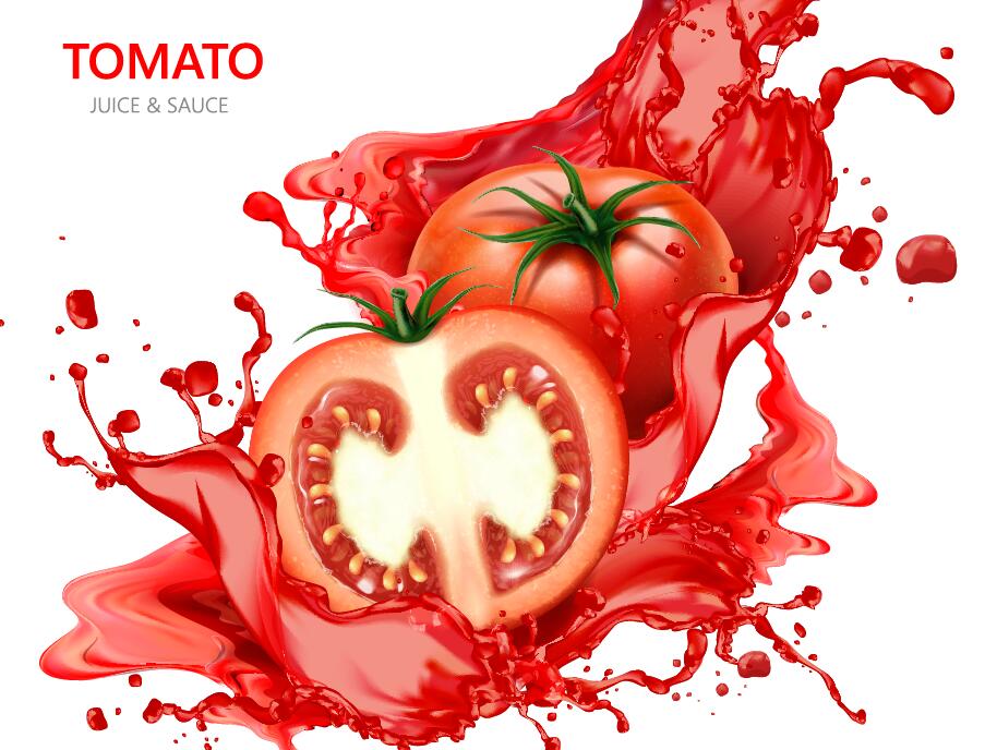weiß Tomate Saft 
