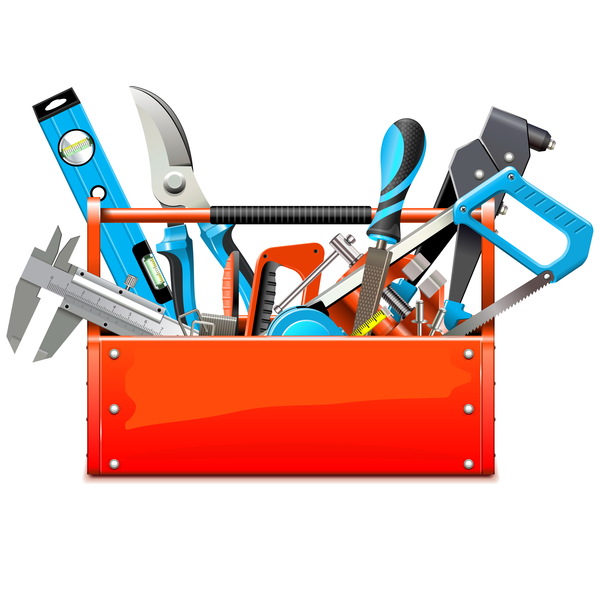 Werkzeuge toolbox hand 