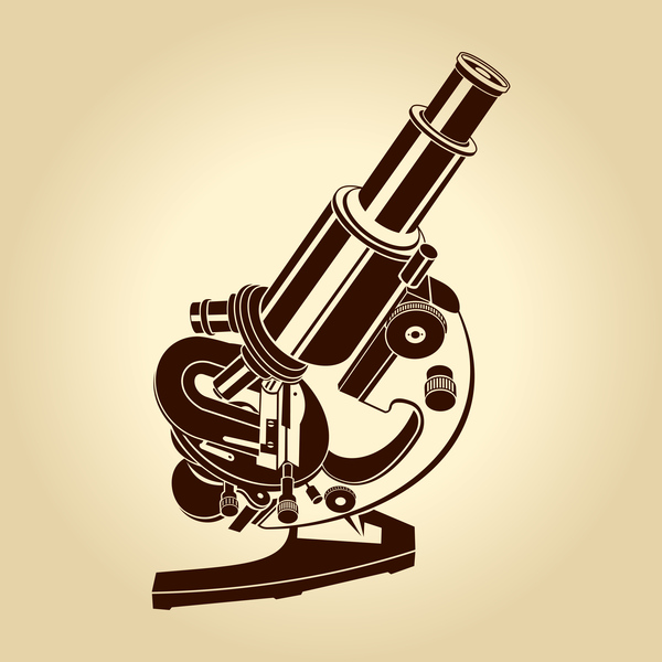 vintage microscopio  