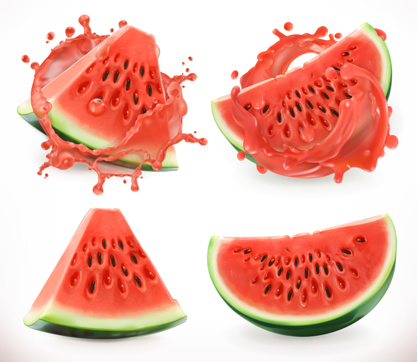 Wassermelone Spritzen Saft 
