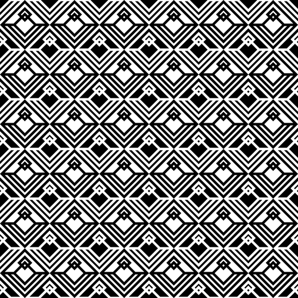 weiß Schwarz nahtlose Muster Geometrie 