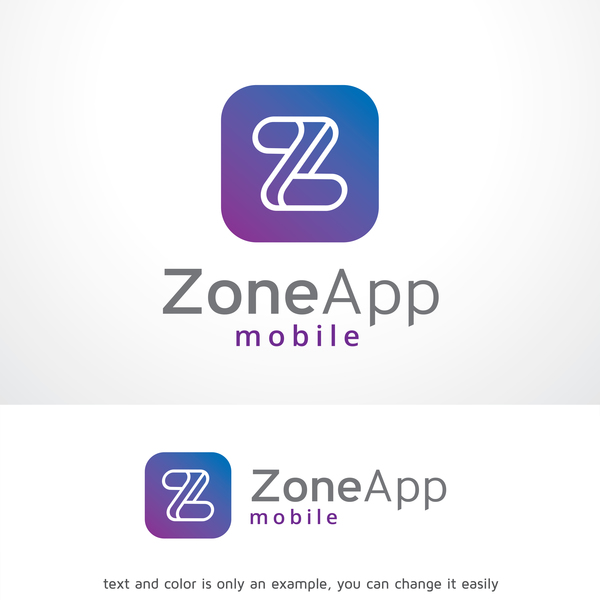 zone logo application 