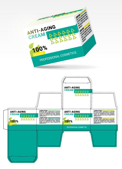 grädde förpackning box Anti-aging 
