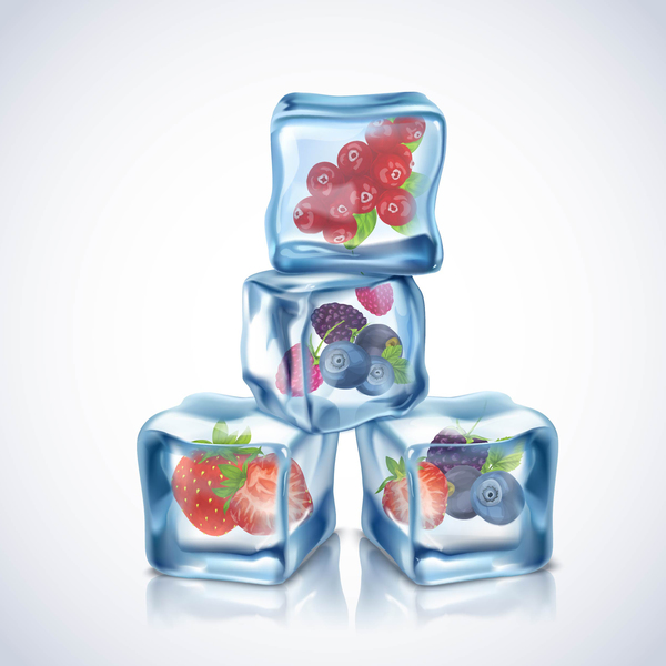 ice cubes Berry 