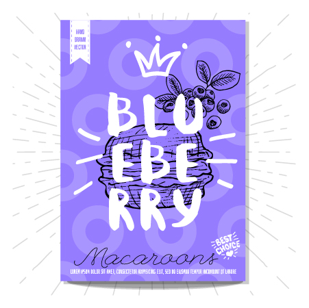 poster blueberry 