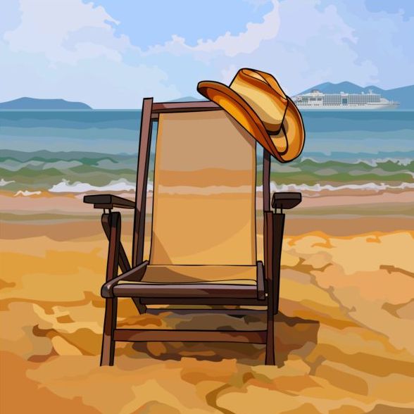 sandy Chaise beach 