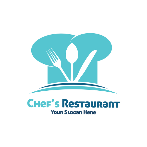 restaurang logotyp chef 