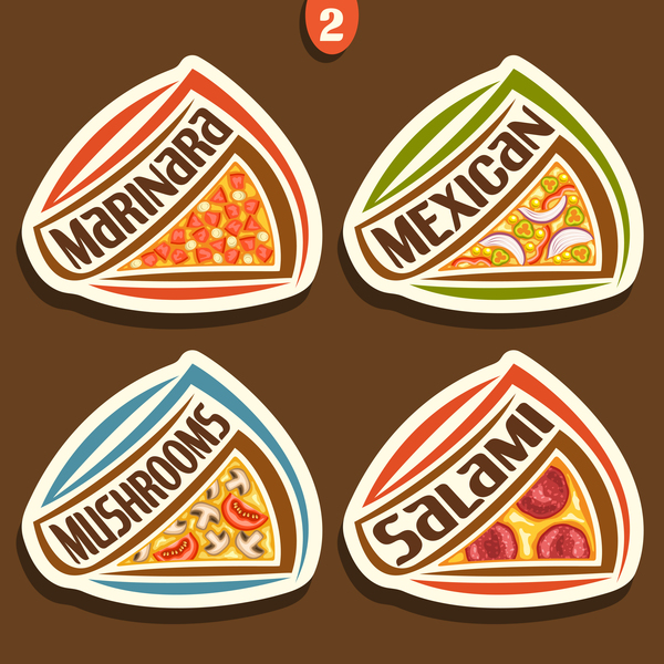 pizza Läcker klistermärke 
