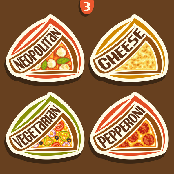 pizza Läcker klistermärke 
