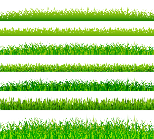 grön gras gränsar 