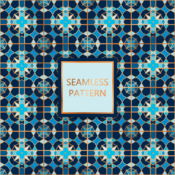 seamless pattern kaleidoscope 