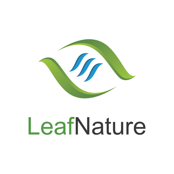 Natur logotyp leaf 