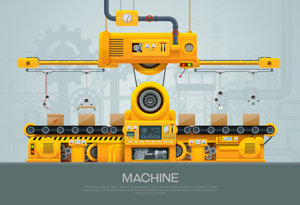 Maschine fabrik business 