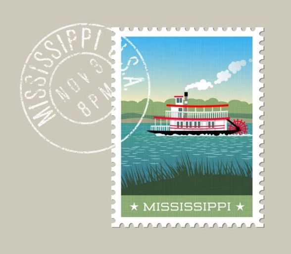 stamp postage mississippi 