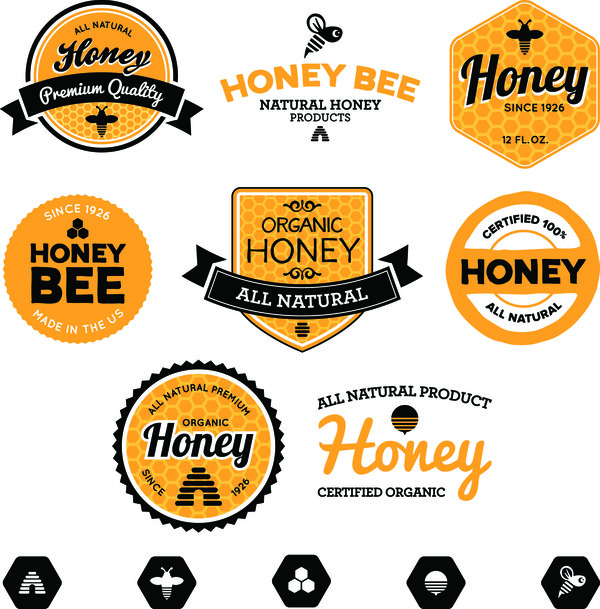 honung etiketter ekologisk 