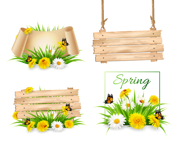 spring set sale banners 