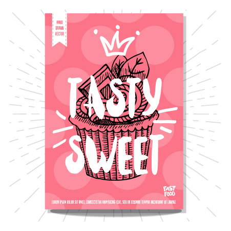 Tasty sweet poster 