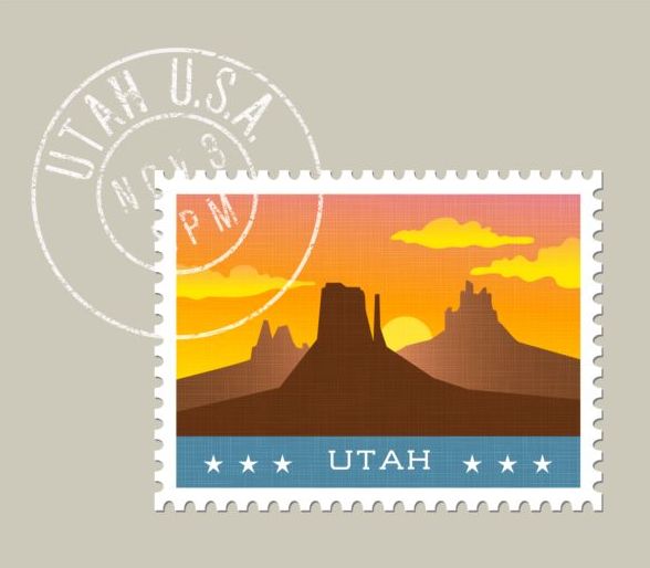 utah stamp postage 